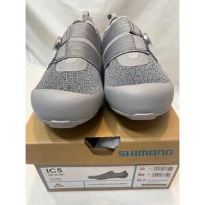 SHIMANO SH-IC501 CYCLING SHOES SPD CLEAT IC5 ICE GRAY OR BLACK NEW W8